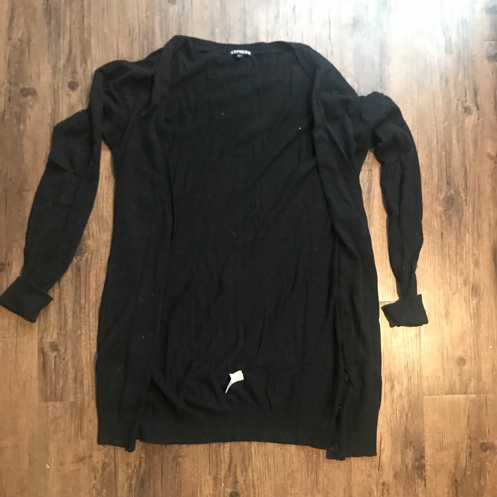 Express Black Cardigan